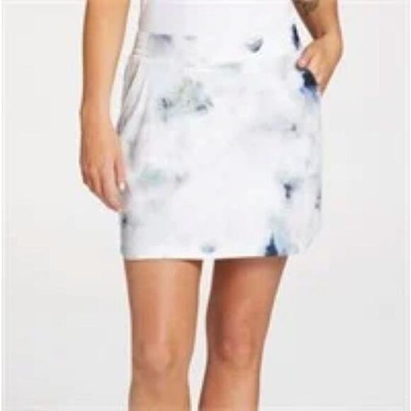 NWT CALIA Women's 16" Birdie Golf Skort Milk Bath Cool Medium - Picture 1 of 1